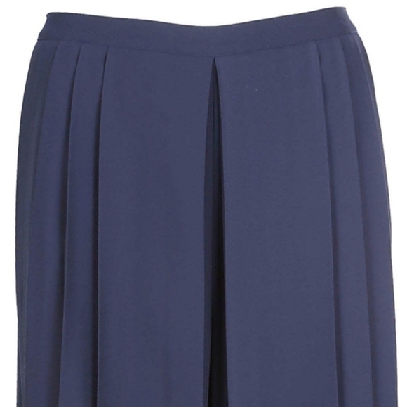TORY BURCH Pleated Navy Skirt - Picture 5 of 9